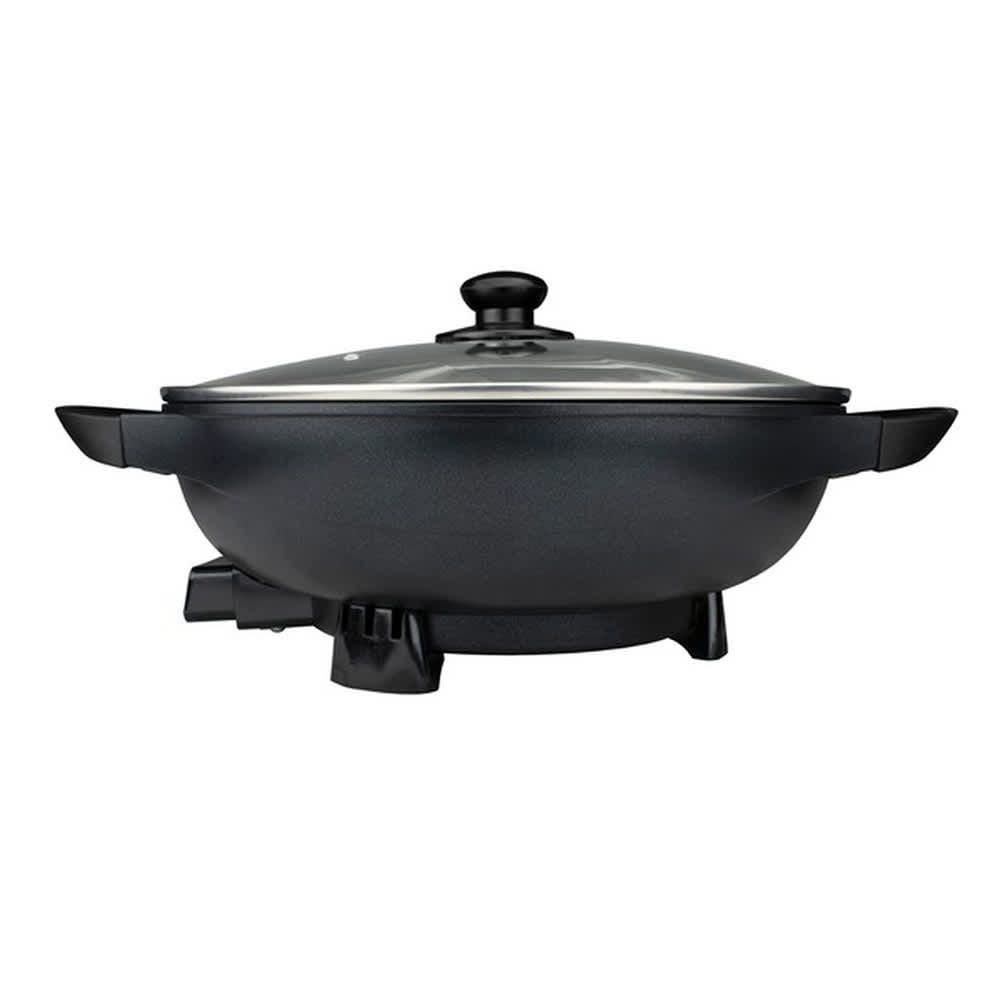 BRENTWOOD – 13‑In Electric Wok Skillet 1,400 W – Black