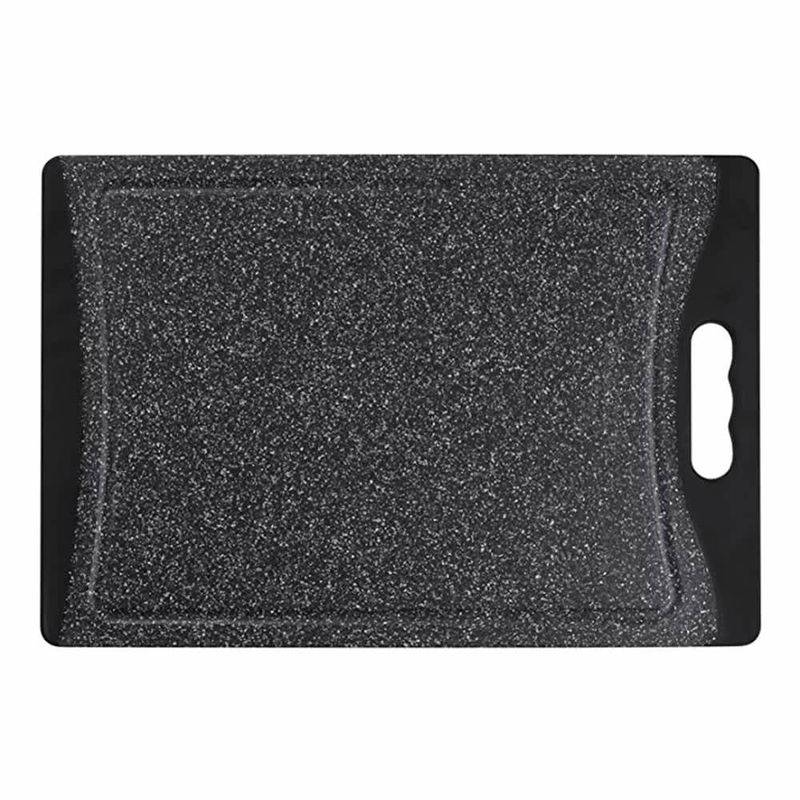 Cuisinart 14" Marble Board with Trim, Black CPB-14MB