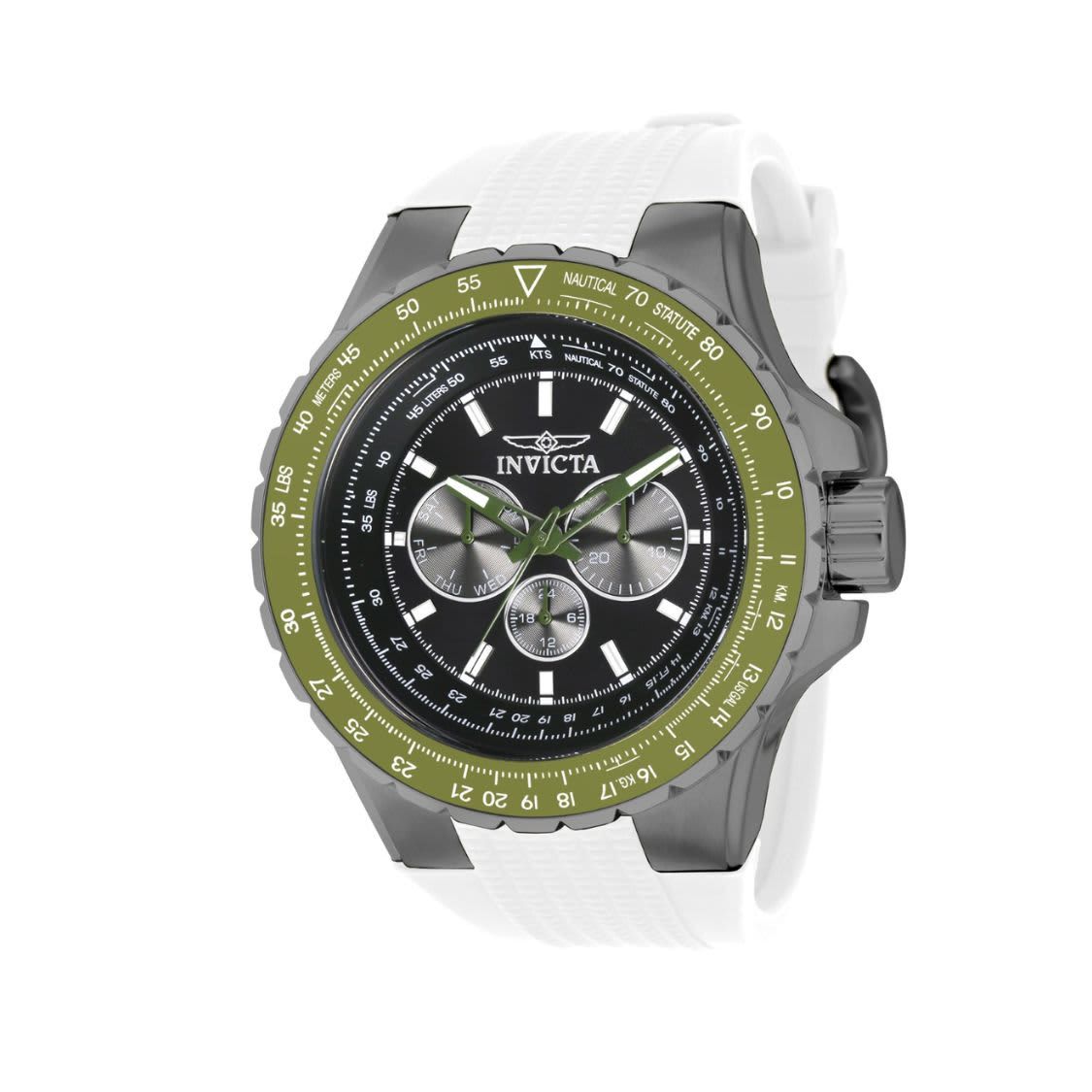 Invicta Aviator Men's Watch - 50mm, White (39313)