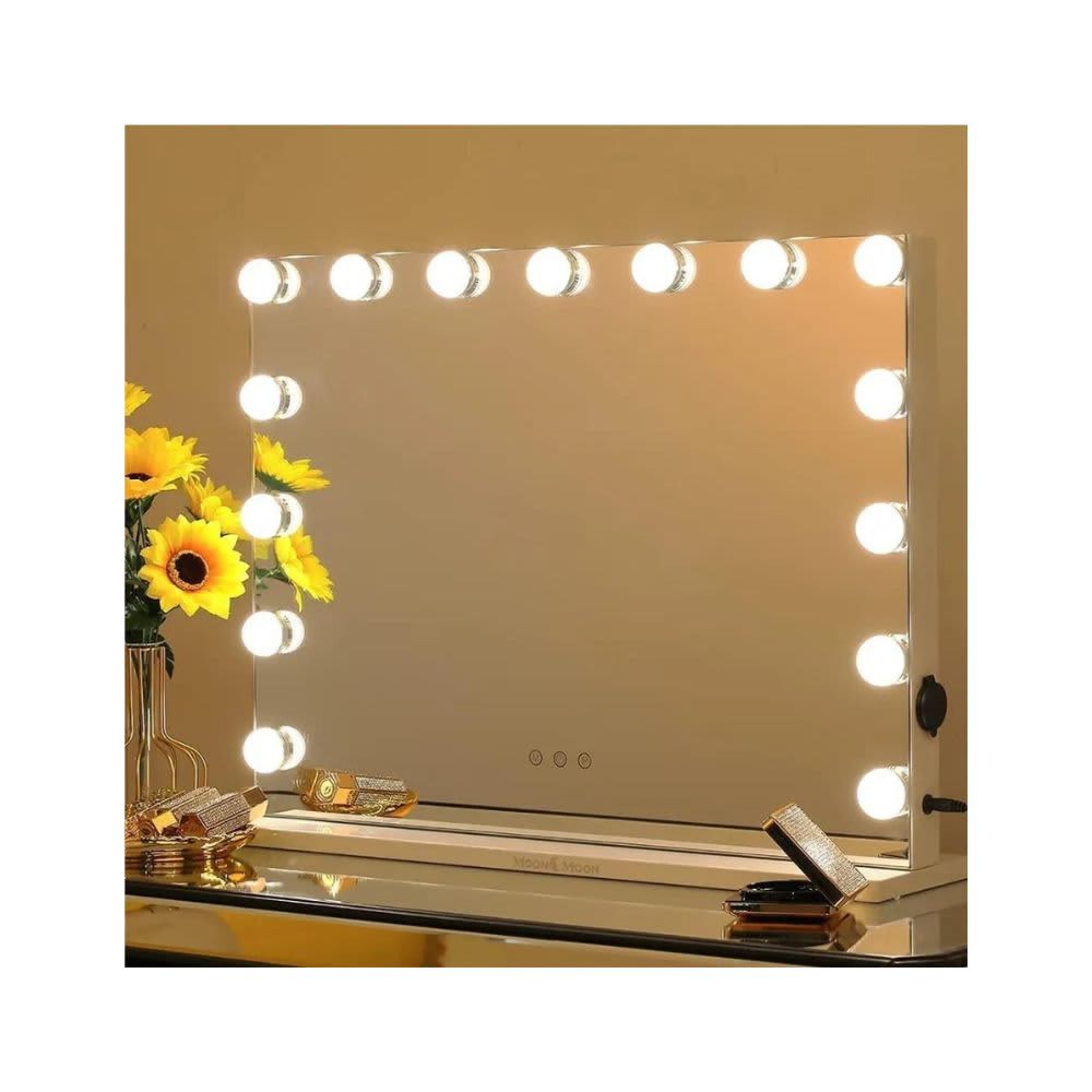MOON MOON Hollywood Vanity Mirror with Lights - Professional Makeup Mirror B08313HLKJ