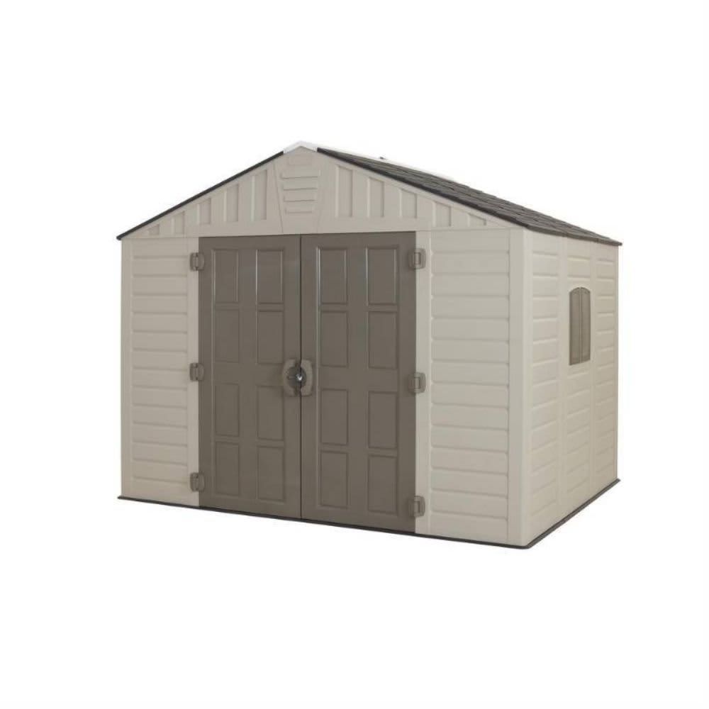 US Leisure 10 Ft. X 8 Ft. Stronghold Resin Shed