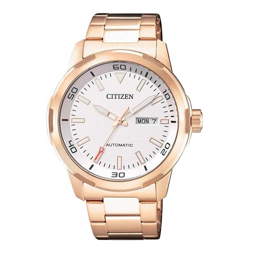 Watch Citizen Mechanical Citizen Mens Analog White Business Automatic NH8373-88A