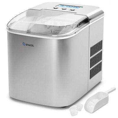 Portable Countertop Ice Maker Machine 26 lbs with Scoop EP24764SL