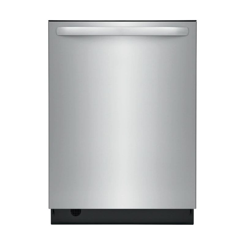Frigidaire 24 In. in. Top Control Built-In Tall Tub Dishwasher in Stainless Steel with 5-Cycles, 49 dBA FDSH4501AS