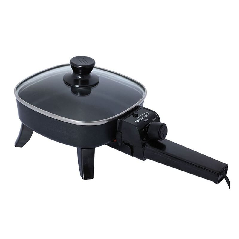 BRENTWOOD – 12" Electric Non-Stick Crepe & Pancake Maker – Black-