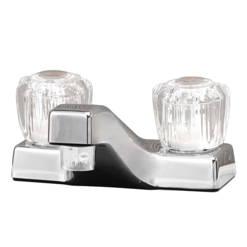 PEERLESS Two Handle Bathroom Faucet - Plastic PSF0200 - Refurbished