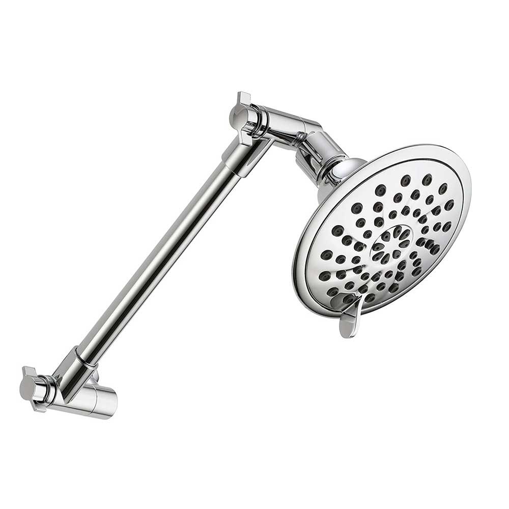 PEERLESS – 3-Spray Shower Head with Adjustable Shower Arm – Chrome – Refurbished