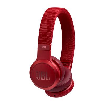 JBL Wireless On-Ear Headphones LIVE 400BT Red