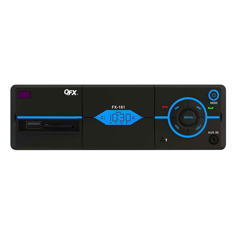 QFX Bluetooth AM FM USB SD Car Stereo FX-181
