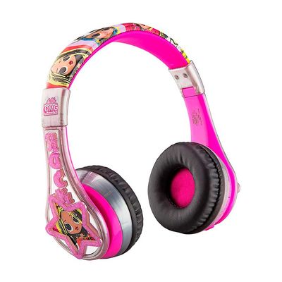 LOL Surprise Kids Bluetooth Headphones, Wireless Headphones with Microphone LLB52