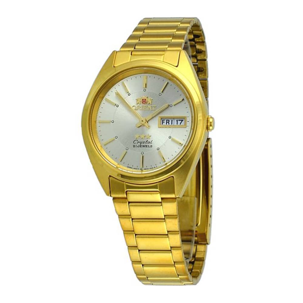 Watch Orient Men's 3 Star Standard Gold Tone Champagne Dial Automatic  FAB00004C