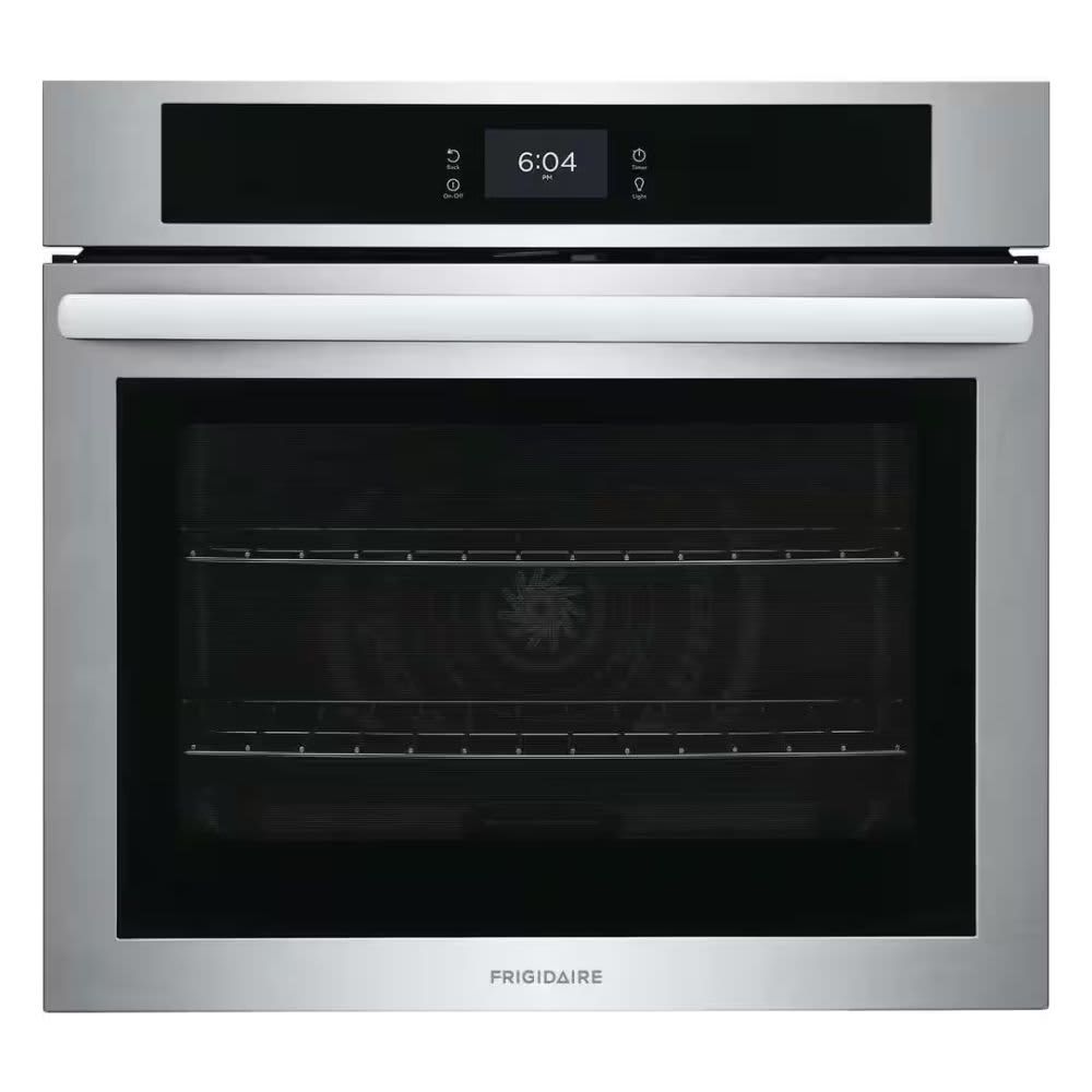 FRIGIDAIRE – 30" Single Electric Built-In Wall Oven with Fan Convection – Stainless Steel