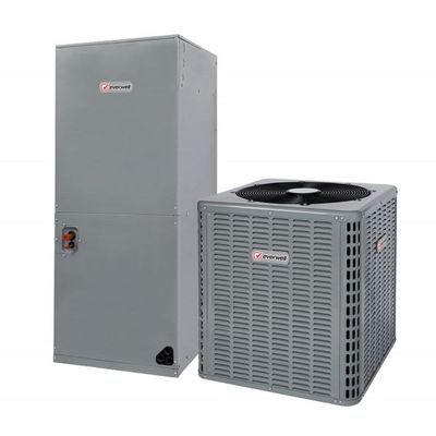 Everwell 4 Ton, 48000Btu, 15 Seer, 208-230 V, Air Conditioner, Heat Pump CAC4813HA15 Everwell 4 Ton, 48000Btu, 15 Seer, 208-230 V, Air Conditioner, Heat Pump CAC4813HA15