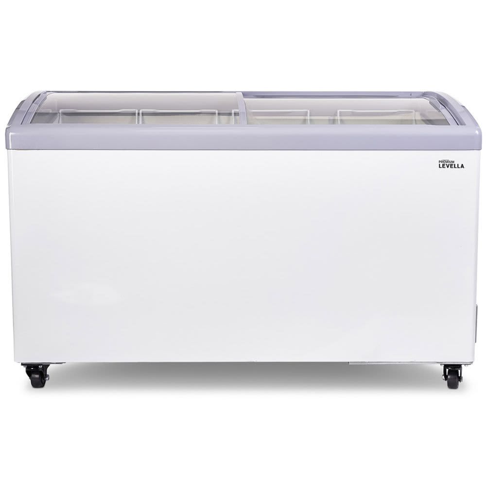 Premium 10.9 ft³ Curved Glass Door Freezer/refrigerator Display PFR1090G