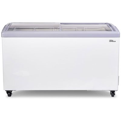 Premium 10.9 ft³ Curved Glass Door Freezer/refrigerator Display PFR1090G