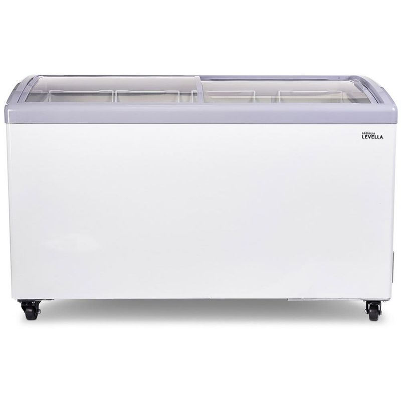 Premium 10.9 ft³ Curved Glass Door Freezer/refrigerator Display PFR1090G