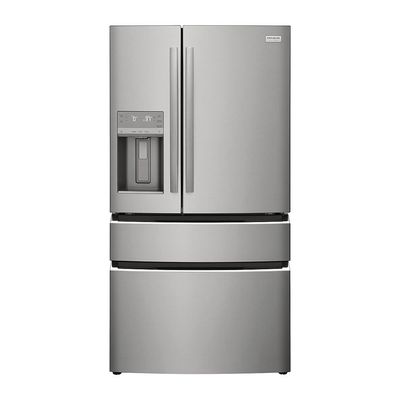 Frigidaire Gallery 36 in. 26.3 cu. ft. 4 Door French Door Standard Depth Refrigerator in Stainless Steel GRMS2773AF