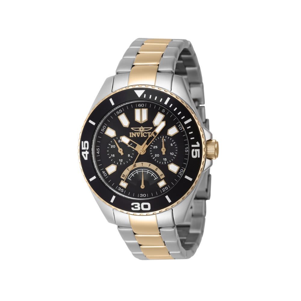 Invicta Pro Diver Men's Watch - 43mm, Gold, Steel (46881)