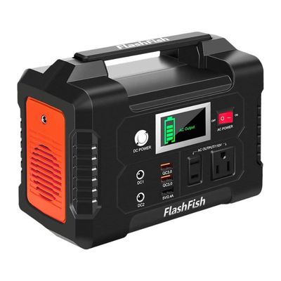FLASHFISH – Portable Power Station 200W – Black