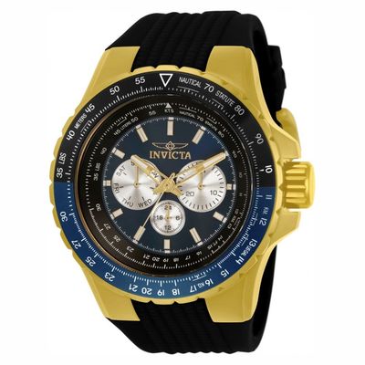 Invicta Aviator Men's Watch - 50mm, Black (33031)