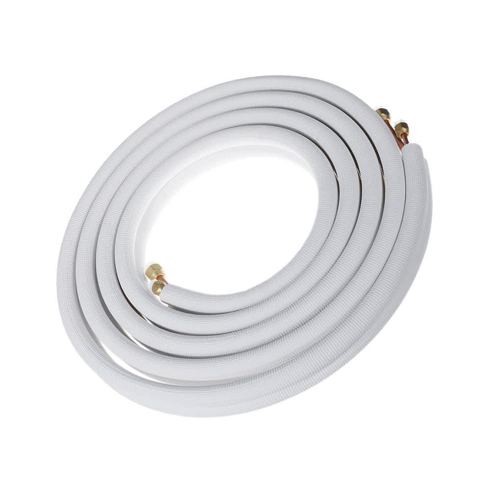 EVERWELL TWIN TUBE LINE SET - 15 FT - 1/4" X 3/8", INSULATION TYPE B - 3/8" LS1538-14X38