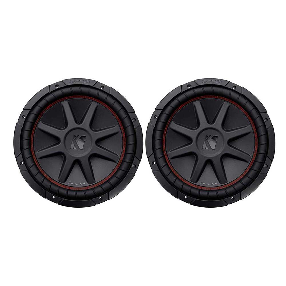 Kicker COMP VR 12" SUBWOOFER, DVC 4-OMH, 500W 43CVR124/D