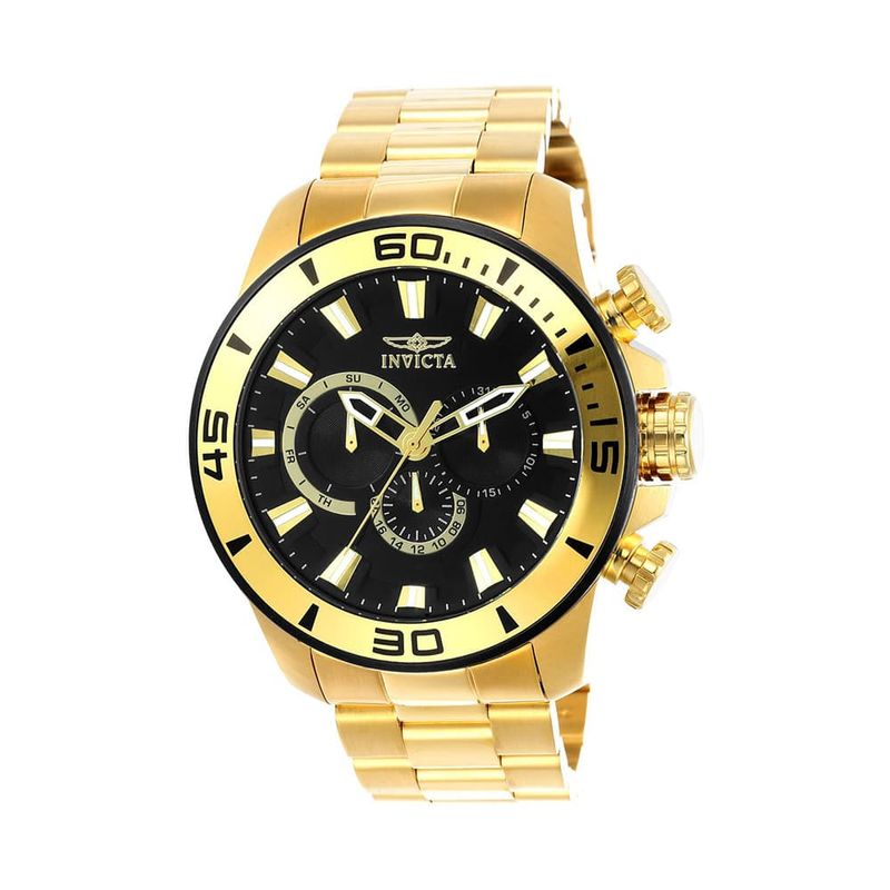 Invicta Pro Diver Men's Watch - 48.5mm, Gold 22590
