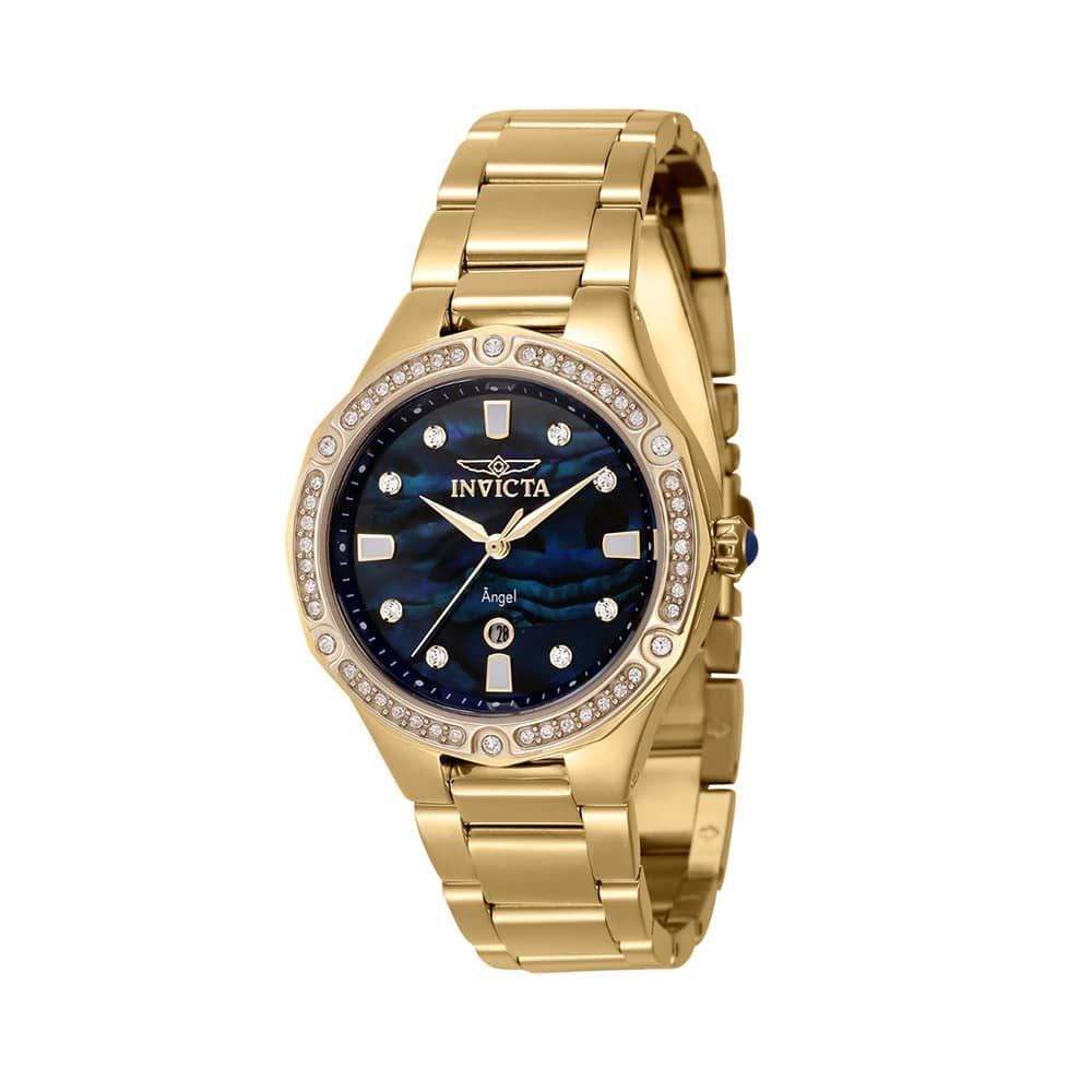 Invicta Angel Women's Watch w/ Abalone Dial - 35mm, Gold (40402)