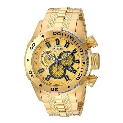 Watch Invicta Men’s Bolt Gold Stainless-Steel Quartz Dress  29745