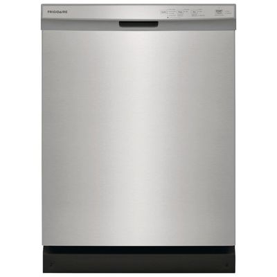 FRIGIDAIRE – 24" Built-In Dishwasher with Front Control – Stainless Steel-