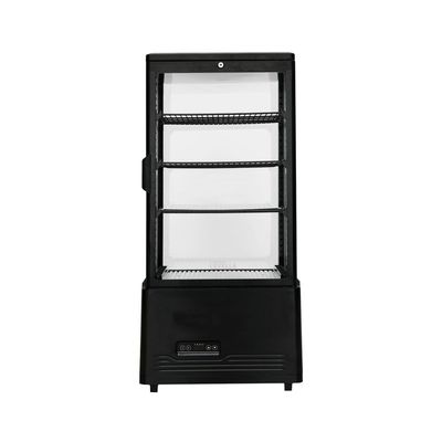 PREMIUM – 4-Sided Glass Countertop Display Refrigerator 2.9 cu. ft. – Black PREMIUM – 4-Sided Glass Countertop Display Refrigerator 2.9 cu. ft. – Black
