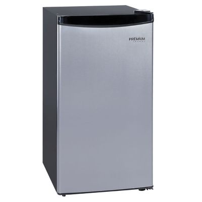 Premium 3.2 cu. ft. Mini Fridge in Black with Stainless Door without Freezer PRF32406XS Premium 3.2 cu. ft. Mini Fridge in Black with Stainless Door without Freezer PRF32406XS
