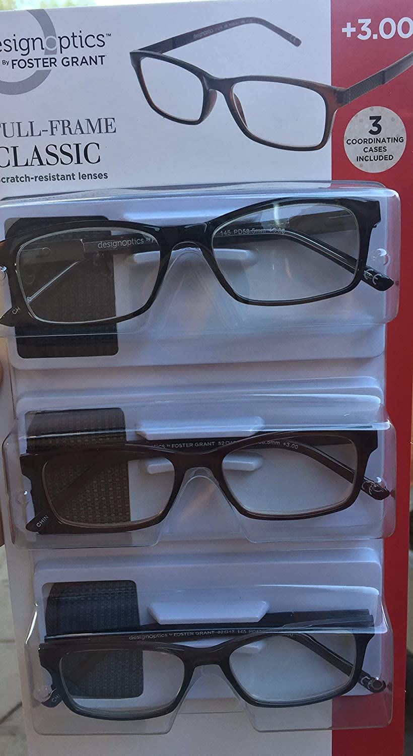 Lenses classic Design Optics by Foster Grant 1057473 Open Box