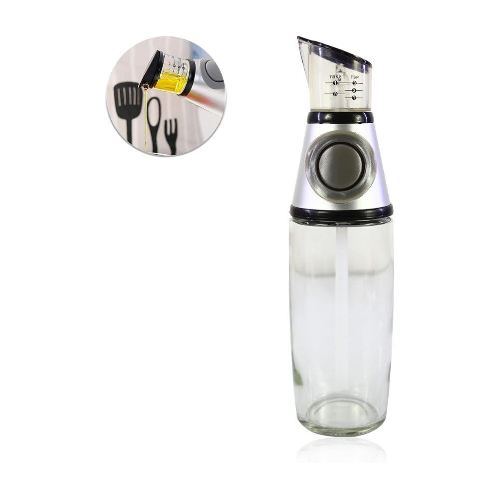 Press and Measure Oil and Vinegar Dispenser B00APA1MTS