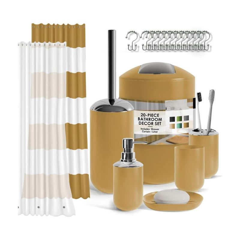 CLARA CLARK – Complete Bathroom Set – Gold