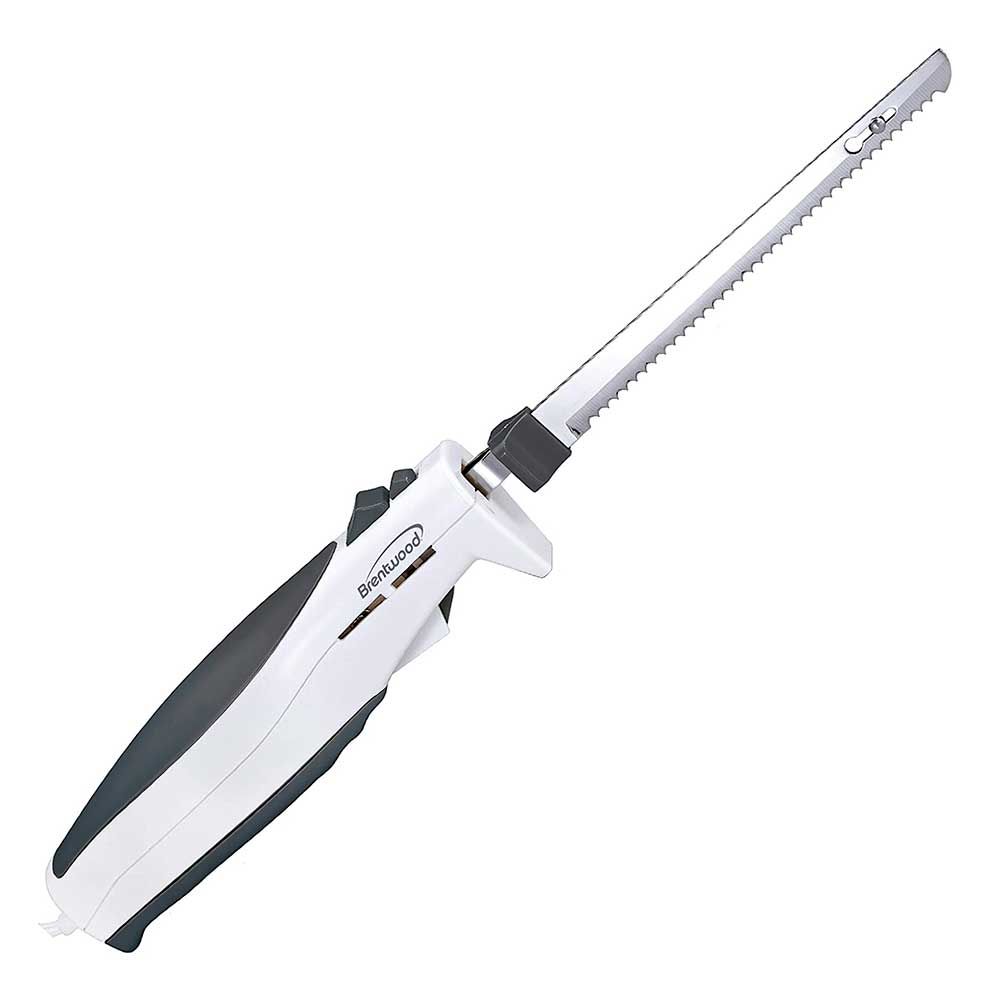 BRENTWOOD – TS-1010 Electric Carving Knife - White