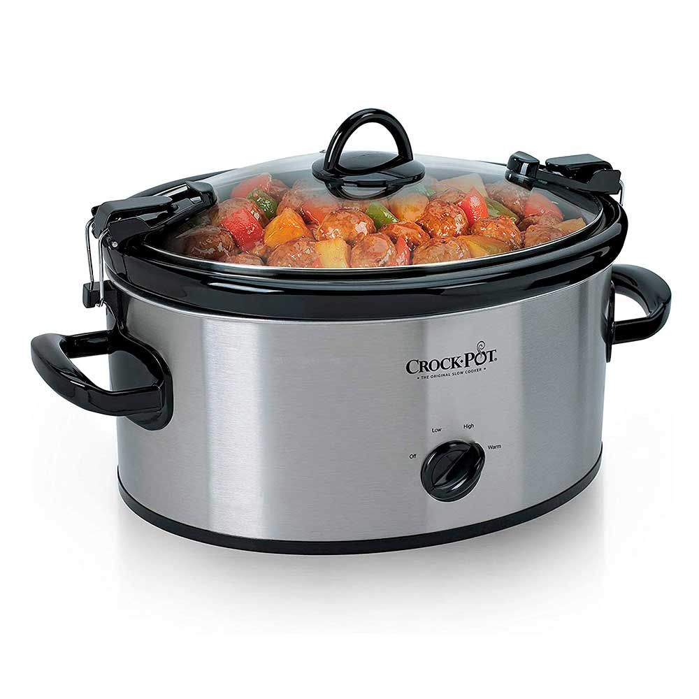 Slow Cooker Crock-Pot 1316457 Cook And Carry 6q Refurbished