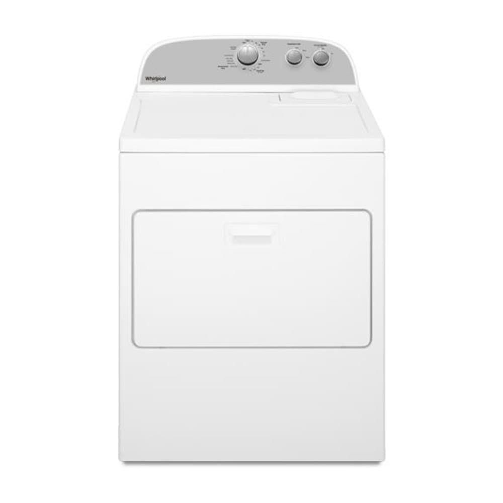 WHIRLPOOL – 7.0 Cu. Ft. Top Load Electric Dryer with AutoDry – White WHIRLPOOL – 7.0 Cu. Ft. Top Load Electric Dryer with AutoDry – White