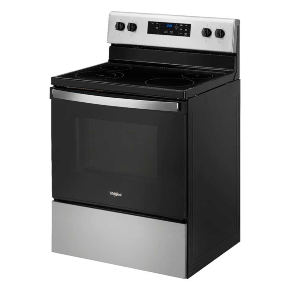 Whirlpool 5.3-cu ft Freestanding Smooth Surface Electric Range  WFE320MOJS