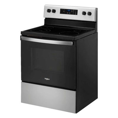 Whirlpool 5.3-cu ft Freestanding Smooth Surface Electric Range WFE320MOJS Whirlpool 5.3-cu ft Freestanding Smooth Surface Electric Range WFE320MOJS