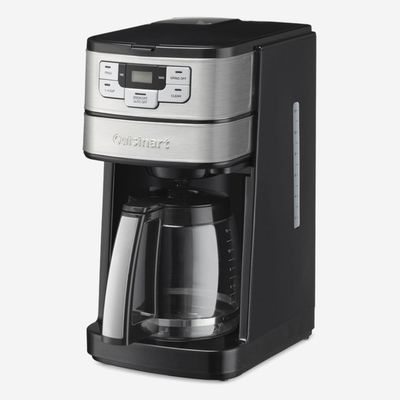 CUISINART – Automatic Grind & Brew 12‑Cup Coffeemaker – Black/Stainless Steel