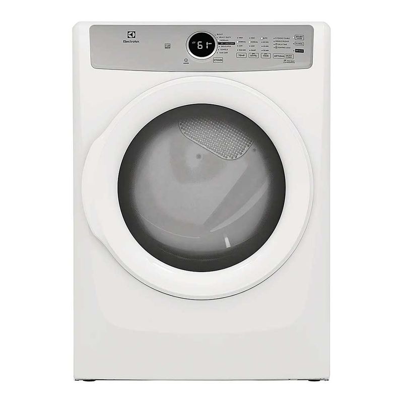Electrolux - 8.0 Cu. Ft. Stackable Electric Dryer - White ELFE7337AW