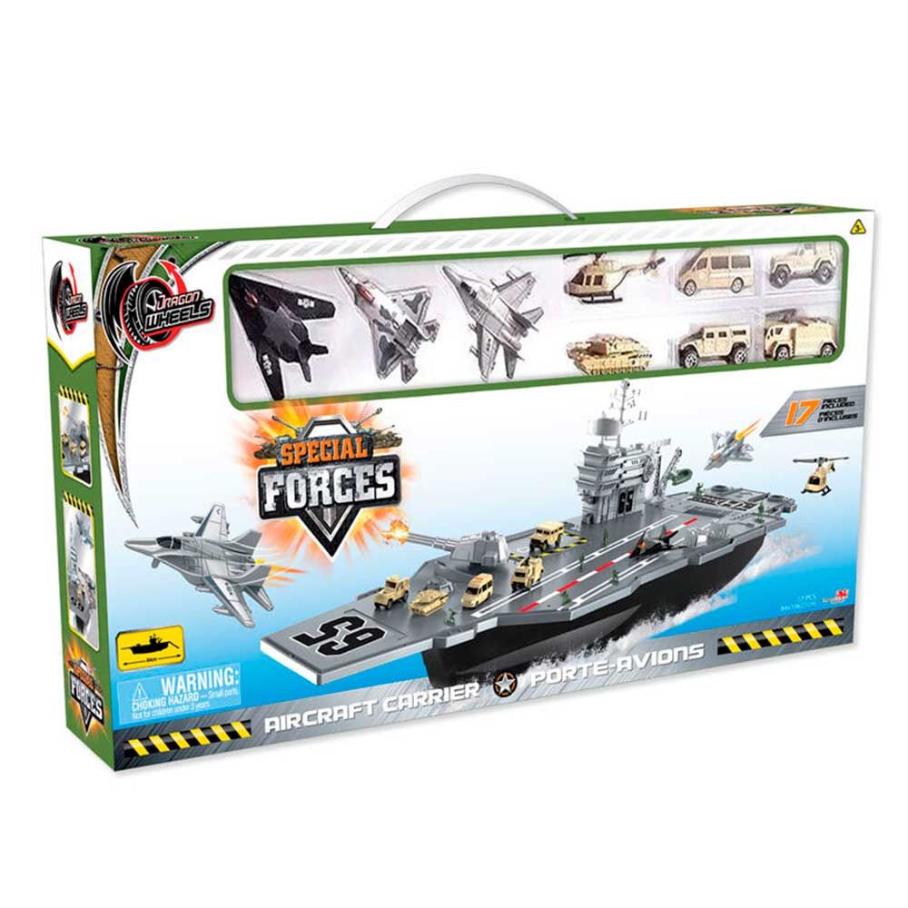 DRAGON WHEELS AIRCRAFT CARRIER PLAYSET IDP848 DRAGON WHEELS AIRCRAFT CARRIER PLAYSET IDP848