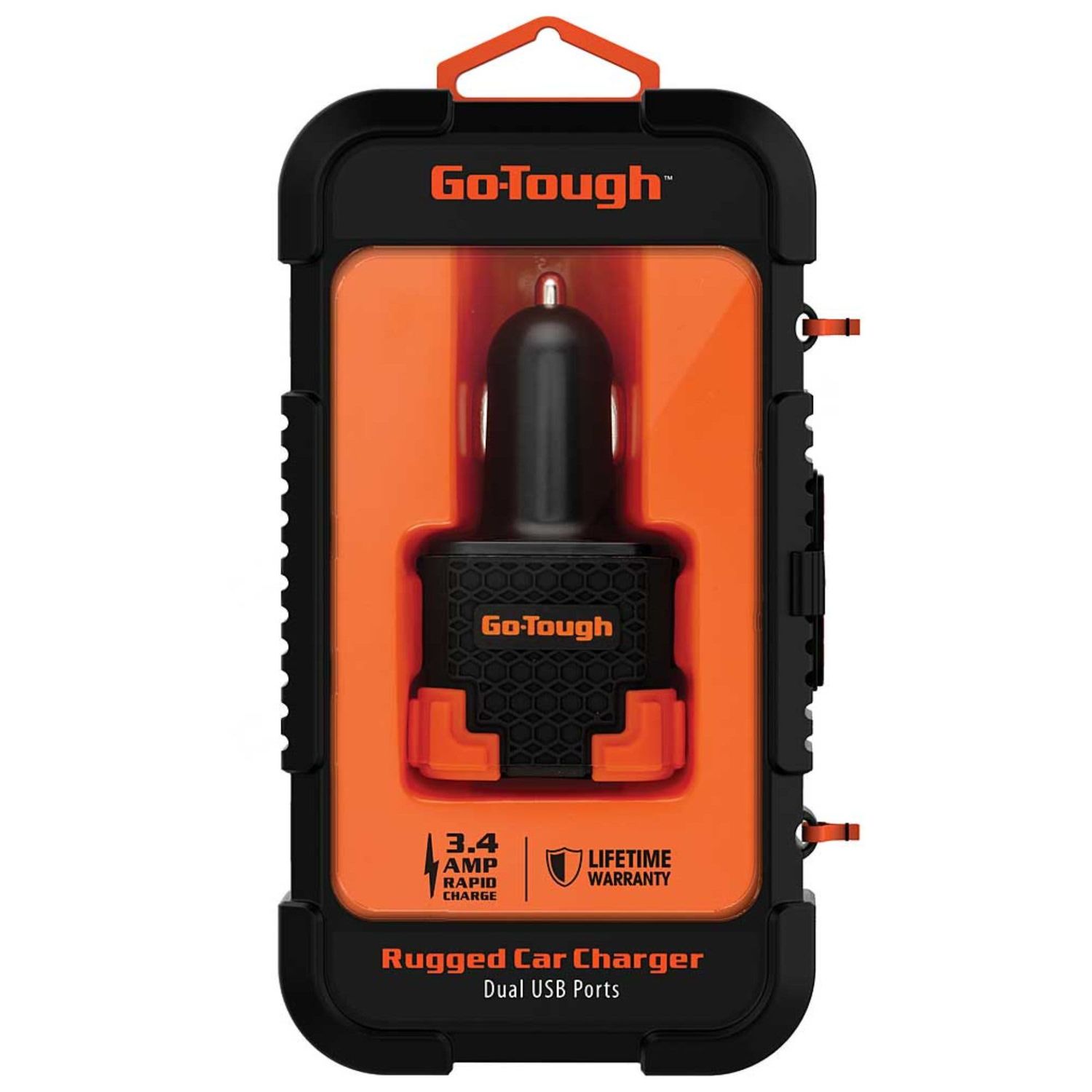 GO TOUGH- Dual USB Car Charger GOT-GT1000