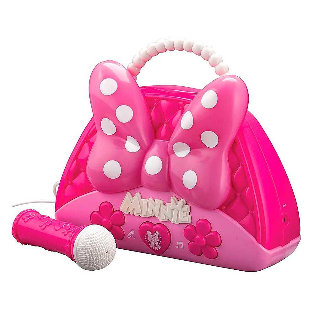 KID DESIGNS Minnie Mouse Voice Change Boombox With Microphone  MM115