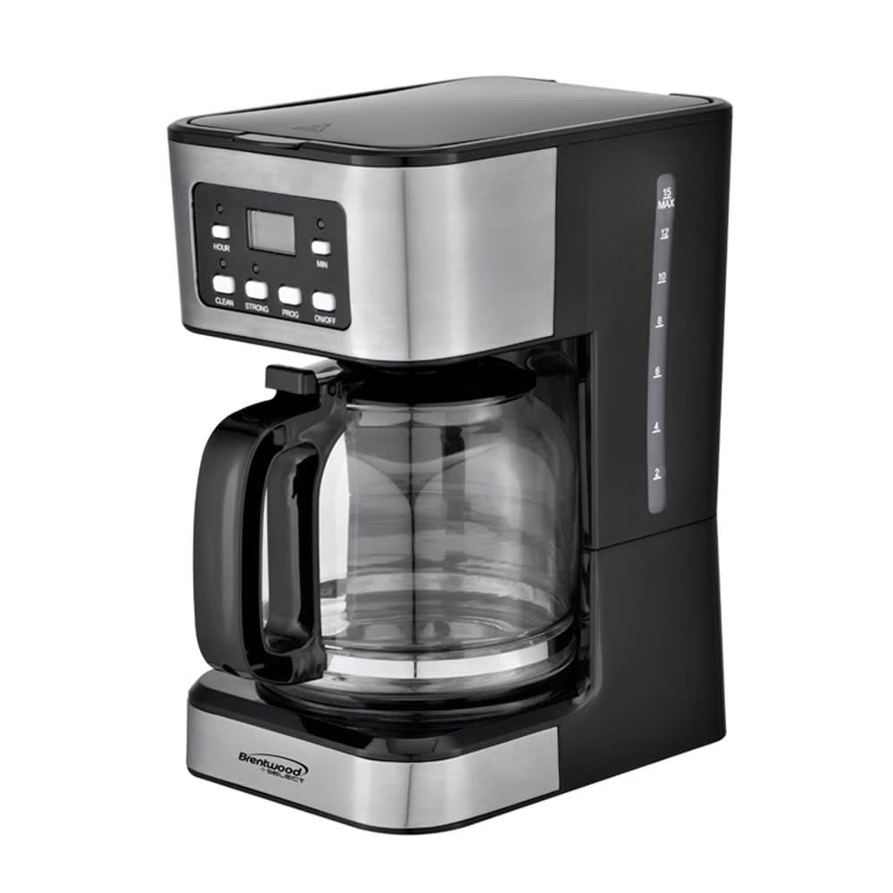 BRENTWOOD – 12-Cup Digital Coffee Maker – Black