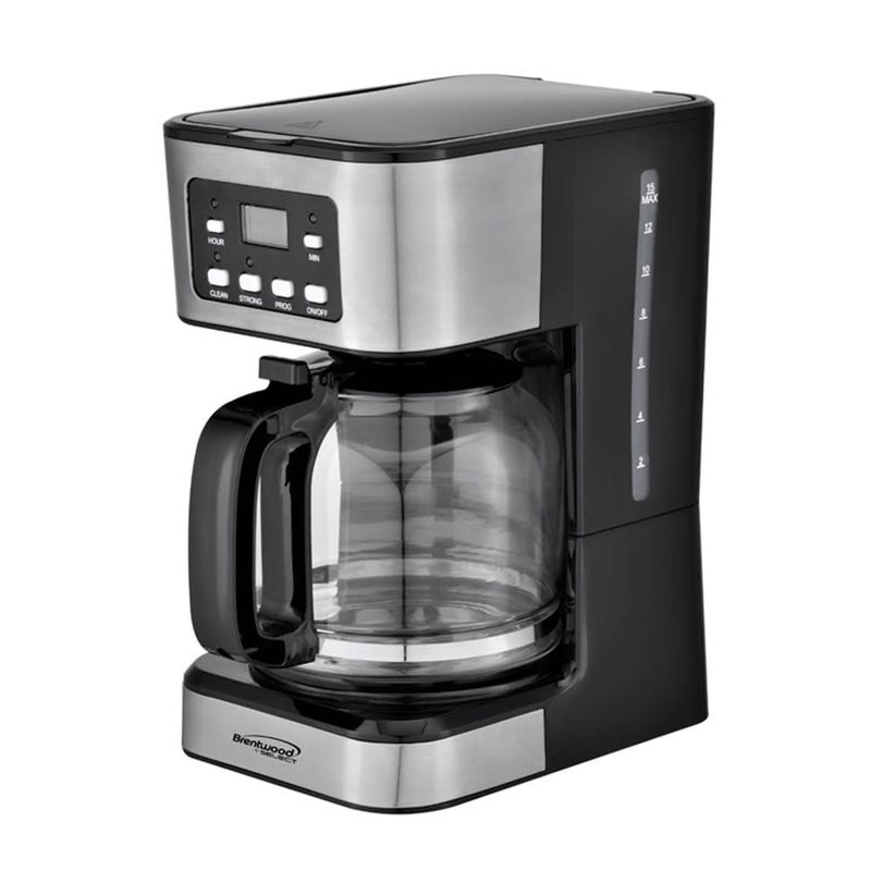 BRENTWOOD – 12-Cup Digital Coffee Maker – Black