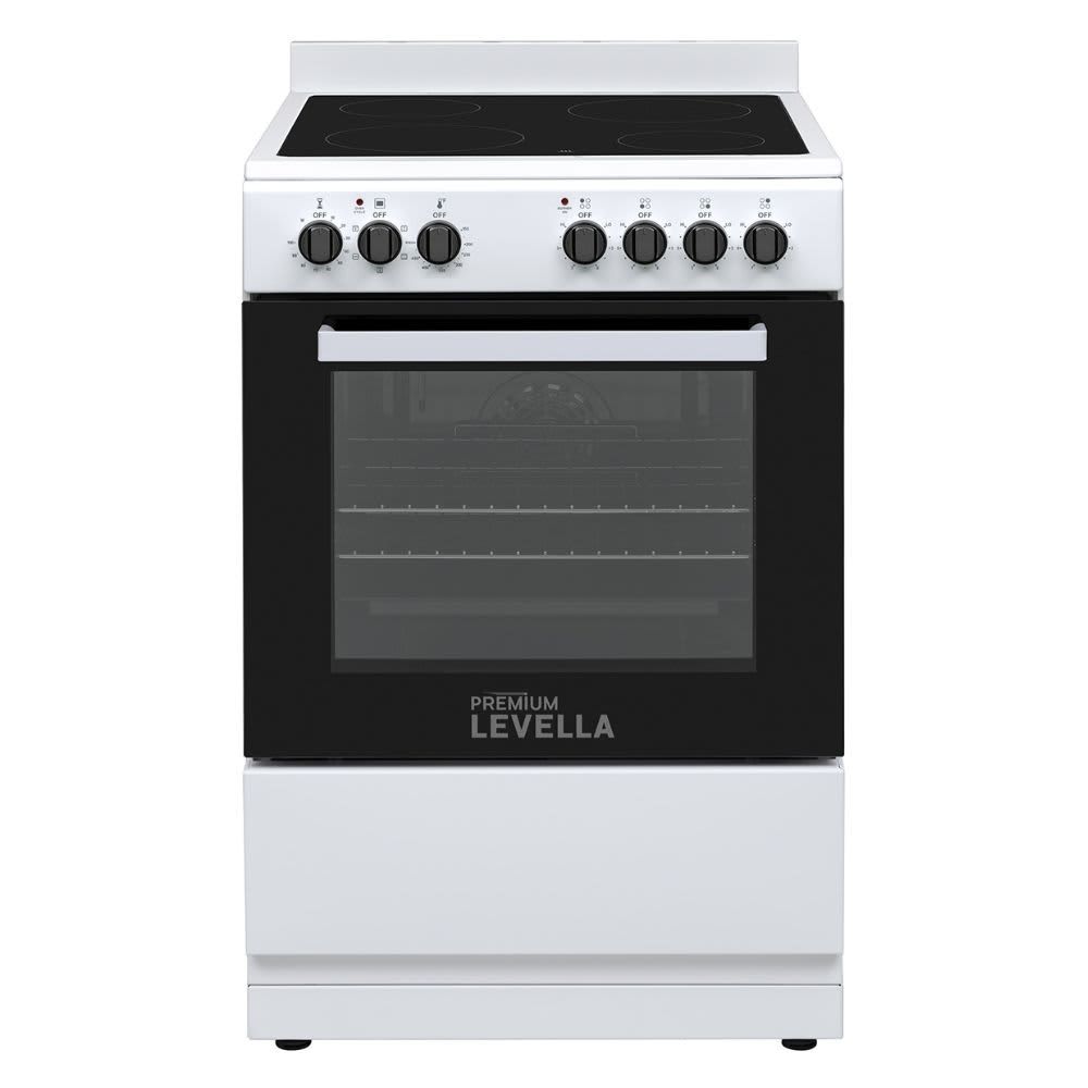 PREMIUM – Vitroceramic Stove 24″ 220V – White PREMIUM – Vitroceramic Stove 24″ 220V – White