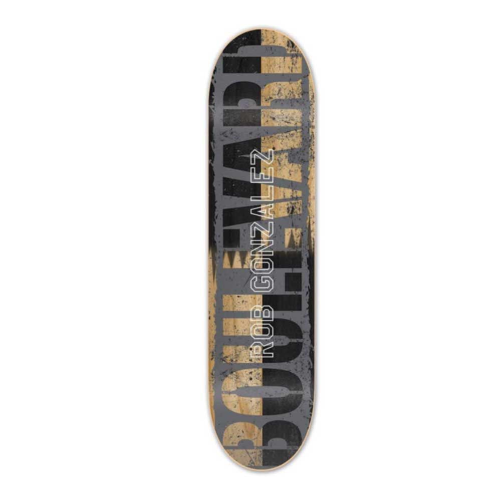 Blvd Skateboards Rob Gonzalez Skateboard Deck, colors may vary