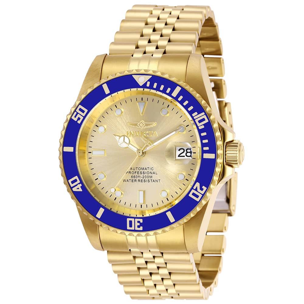 Watch Invicta Pro Diver Automatic Men's Watch - 42mm, Gold 29185